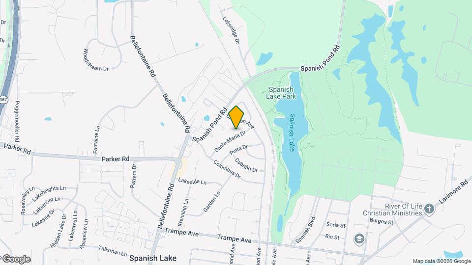 12361 Santa Maria Dr Map and Location Details