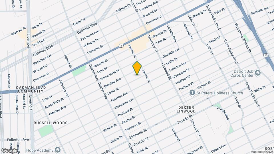 2964 Leslie St Map and Location Details