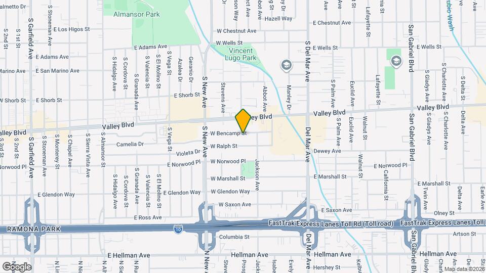 330 W Bencamp St, Unit A Map and Location Details