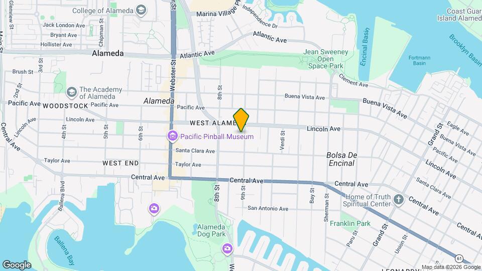 1535 9th St, Unit Upper Mapa y Detalles de la Ubicación