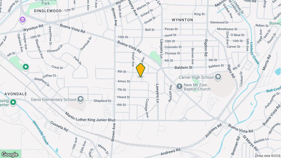 2331 Amos St Map and Location Details