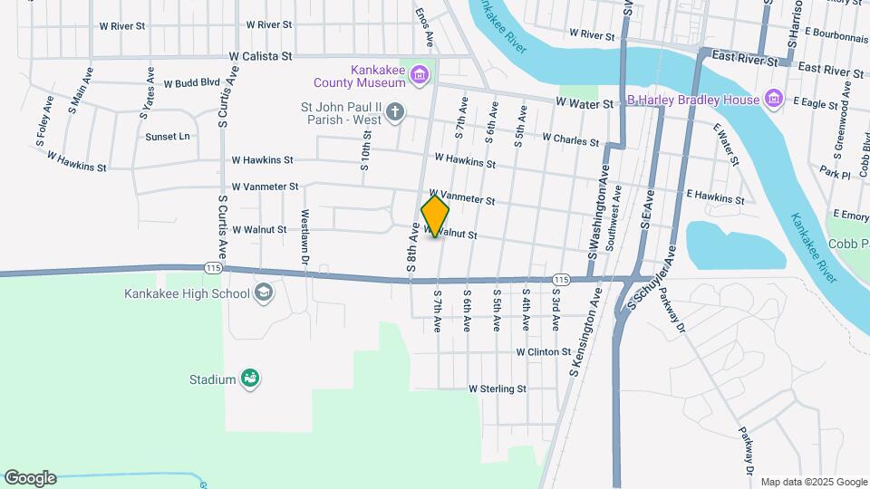1237 S 7th Ave Map and Location Details
