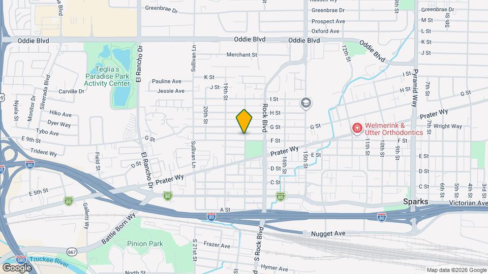 615 18th St Map and Location Details