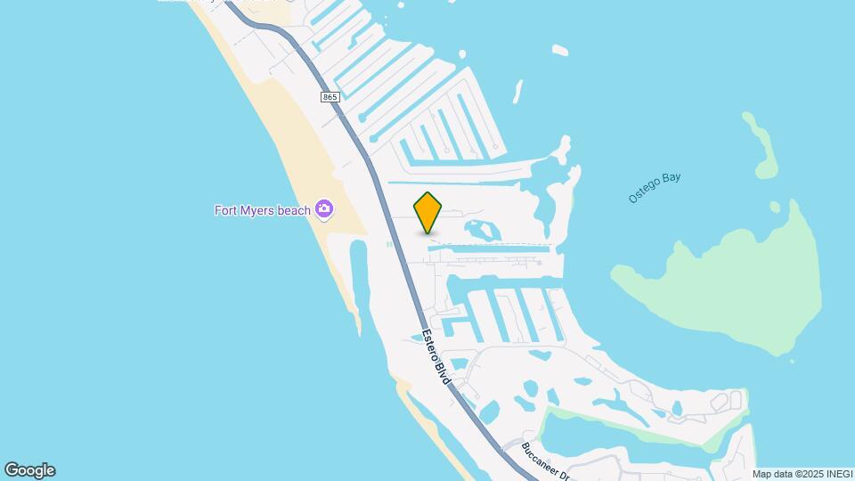 Estero Cove Condominium Map and Location Details