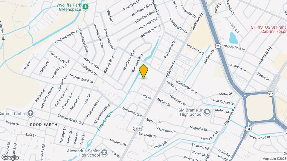 937 Bayou Trace Dr Map and Location Details