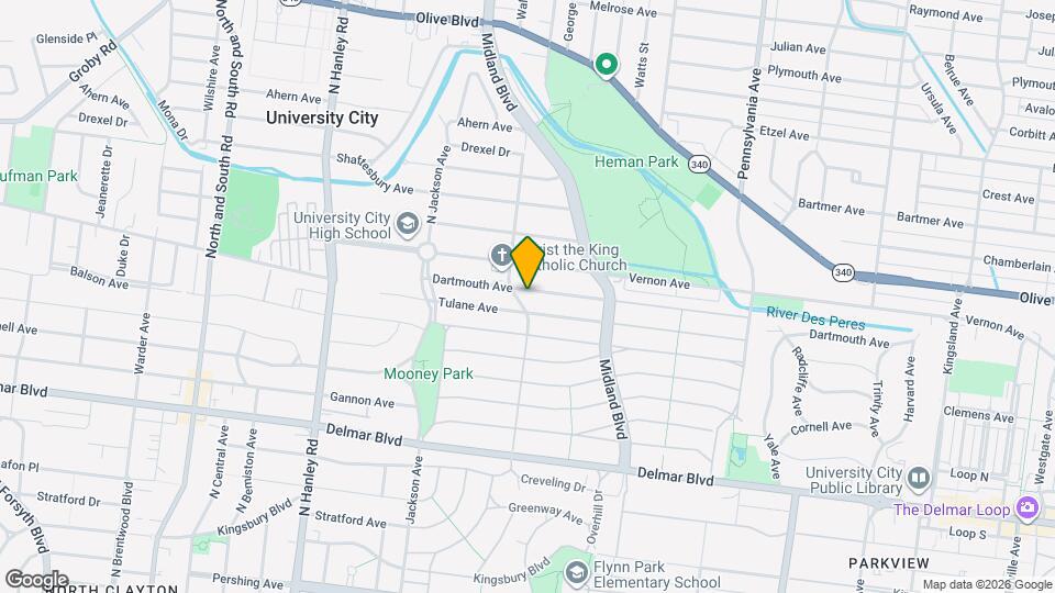 7270 Dartmouth Ave, Unit 7270 Map and Location Details