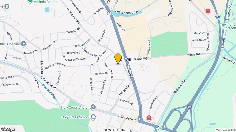 5599 Thompson Rd Map and Location Details