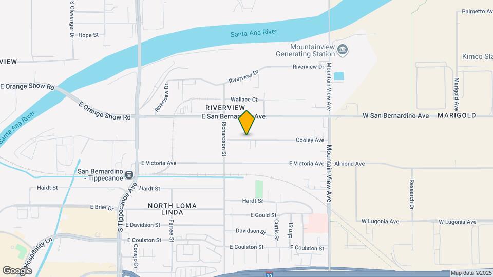 1706 Cooley Ave Map and Location Details