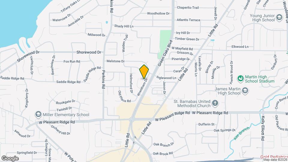 3812 Wrentham Dr Map and Location Details