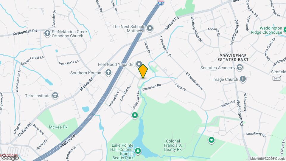 3424 Allenwood Rd Map and Location Details