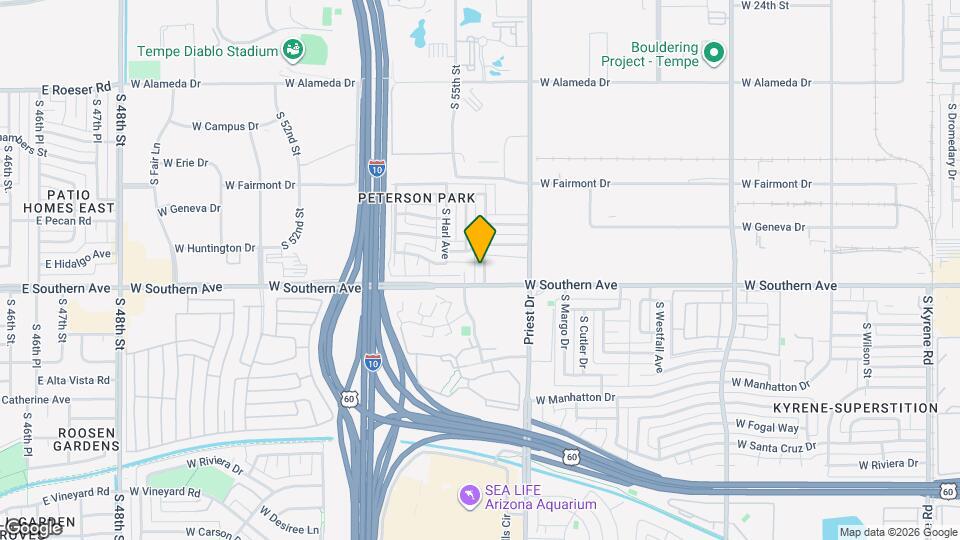 3224 S Albert Ave Mapa y Detalles de la Ubicación