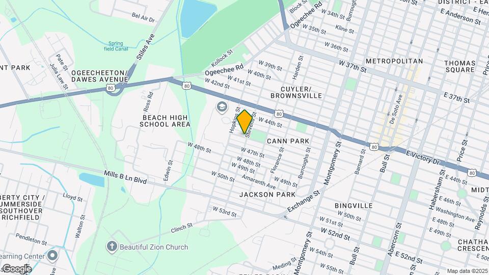 1003 W 46th St Map and Location Details