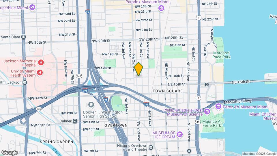 1541 NW 1st Pl Mapa y Detalles de la Ubicación