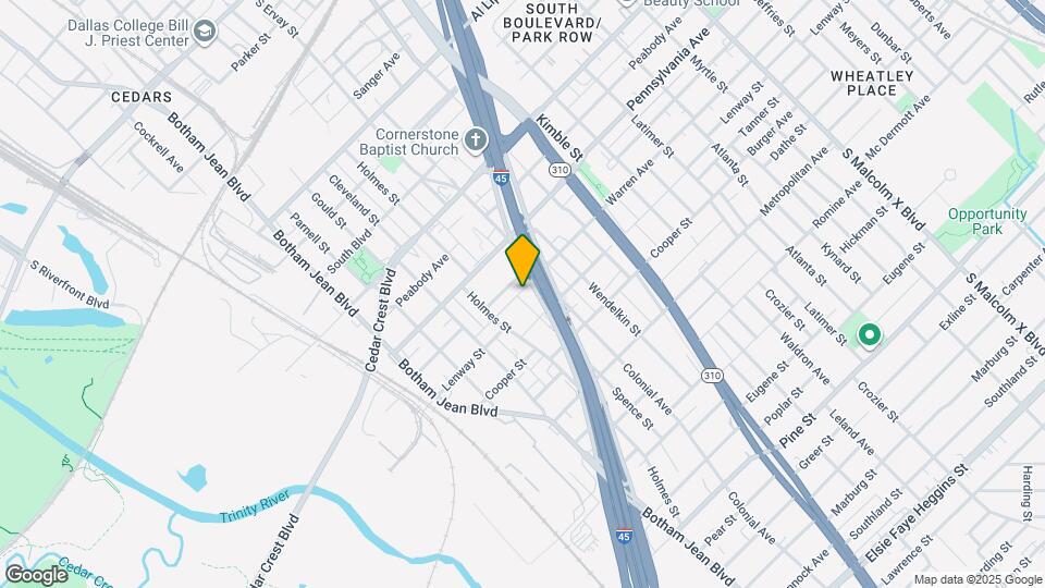 3400 Spence St Map and Location Details