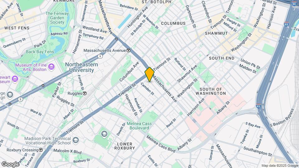 222 Northampton St Mapa y Detalles de la Ubicación