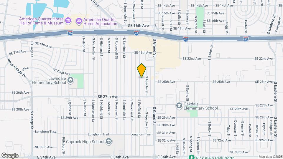 2119 S Fairfield St Mapa y Detalles de la Ubicación