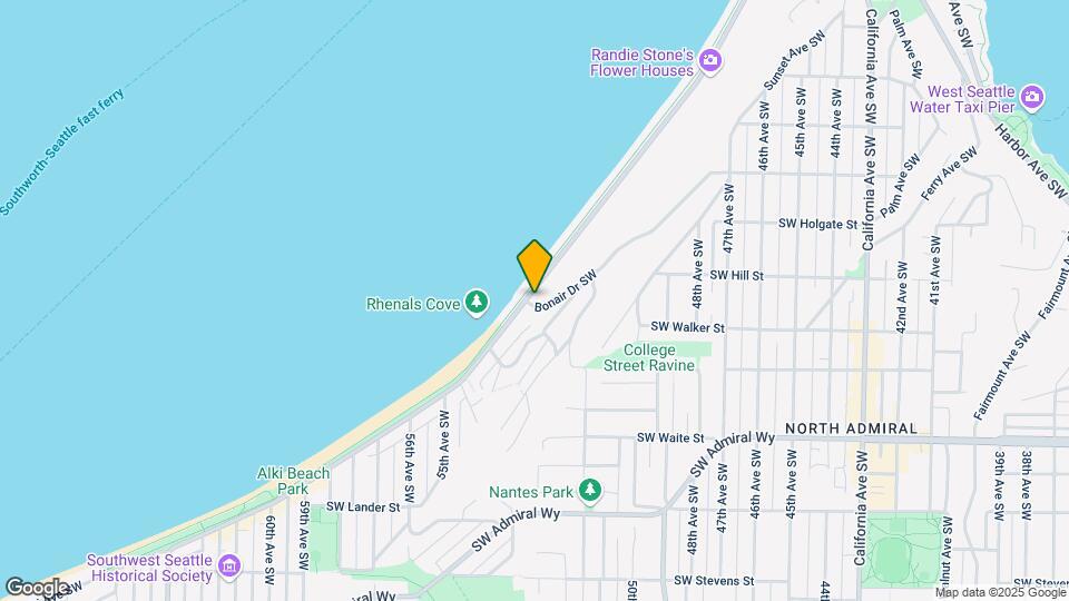 2142 Alki Ave SW Map and Location Details