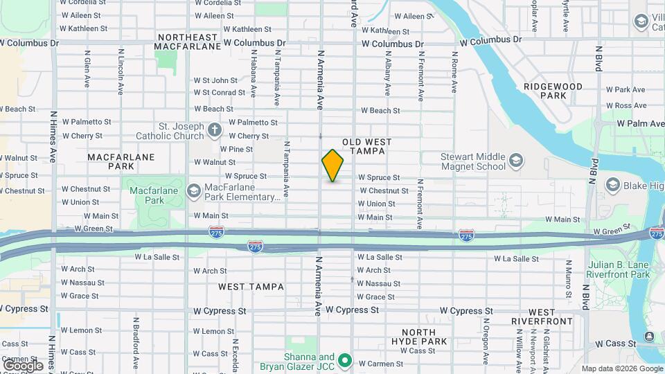 2331 W Chestnut St Map and Location Details