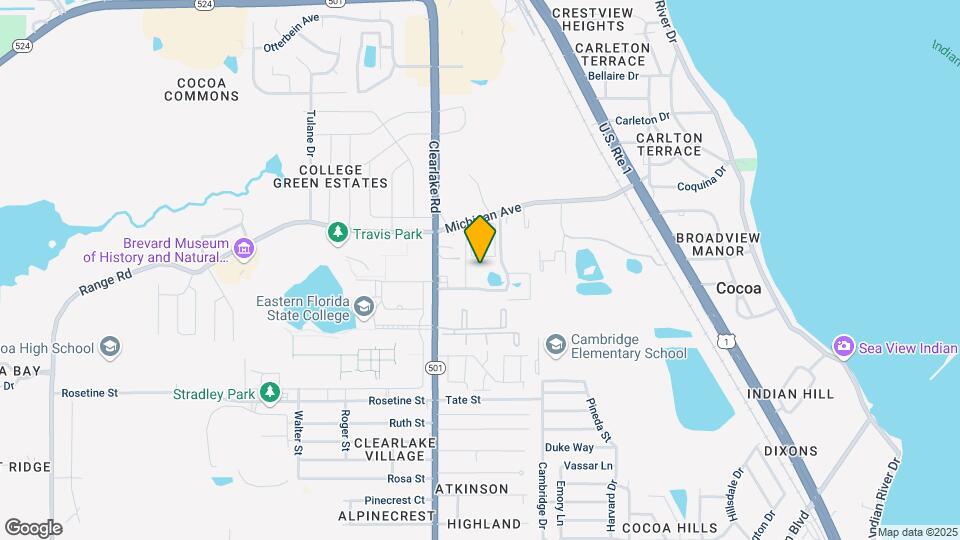 1804 University Ln Map and Location Details