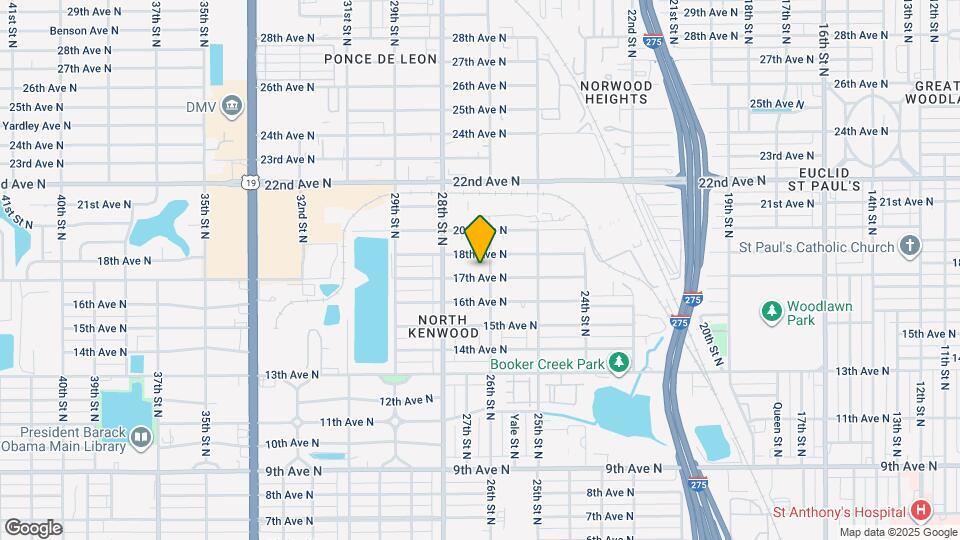 2621 17th Ave N Map and Location Details