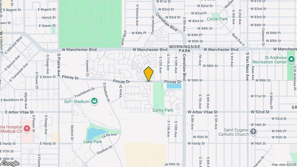 3513 Hughes Ln Map and Location Details