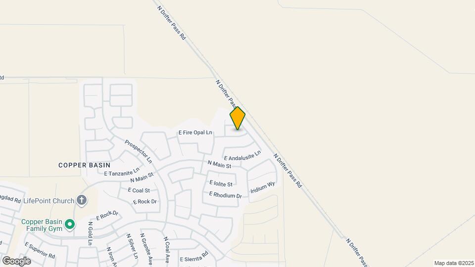 5032 E Black Opal Ln Mapa y Detalles de la Ubicación