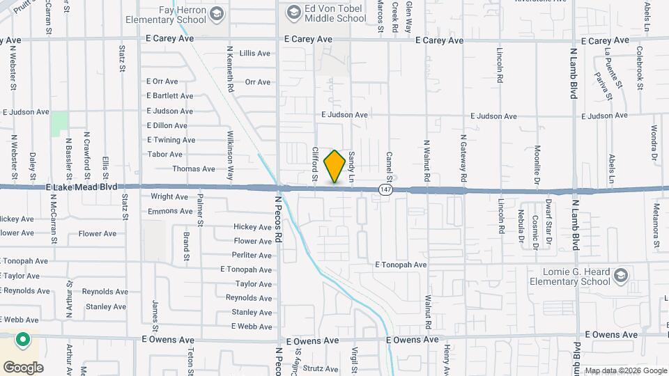 Sandy Lake Apartments Map and Location Details