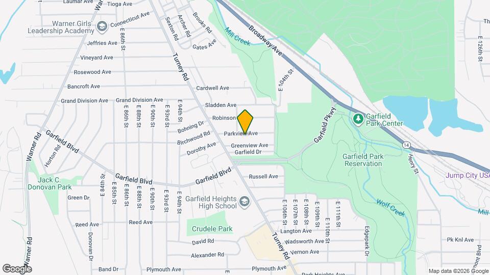 10002 Parkview Ave Map and Location Details