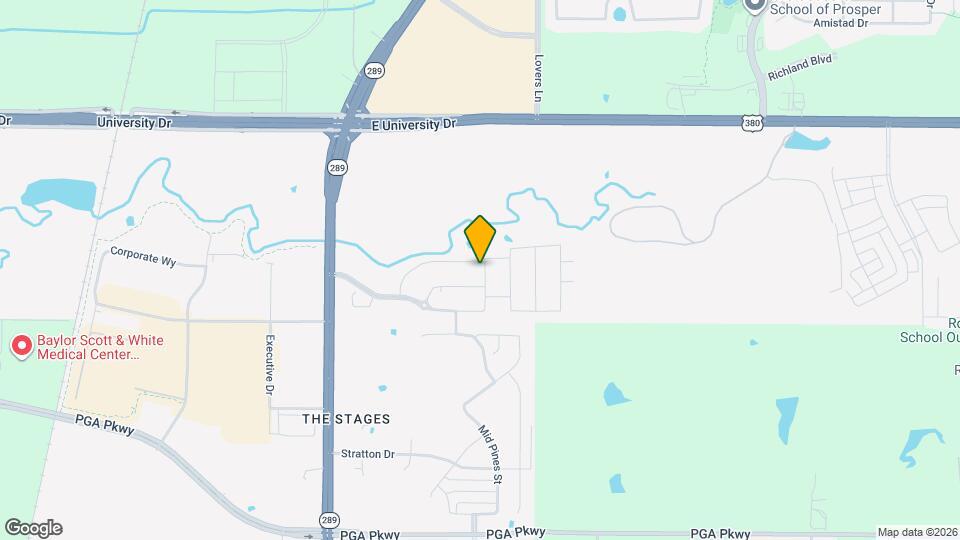 9767 Maple Hill Ln Map and Location Details