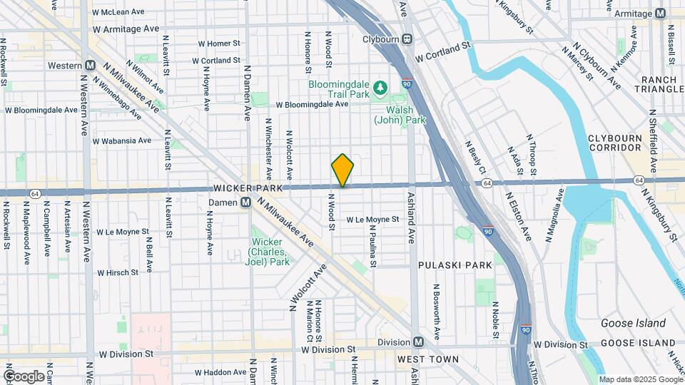 1745 W North Ave-Unit -1745-2 Map and Location Details