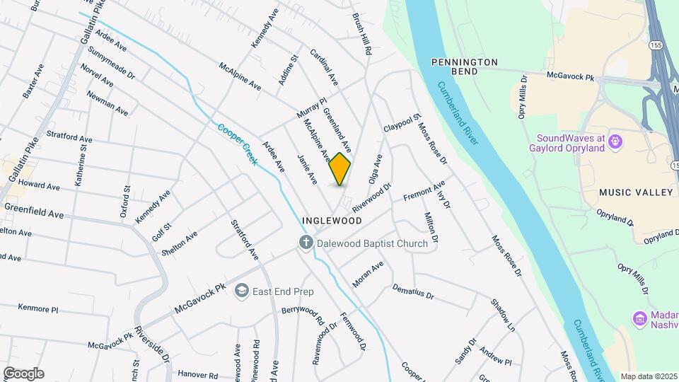 1911 McGavock Pk Map and Location Details