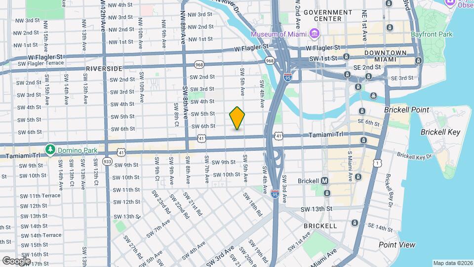 535 SW 7th St Map and Location Details