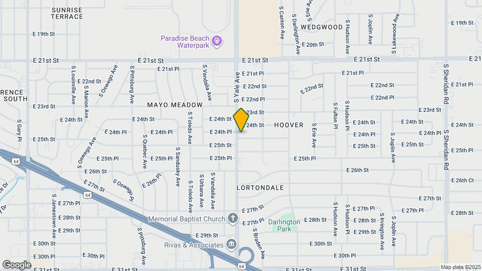 4903 E 25th St Mapa y Detalles de la Ubicación