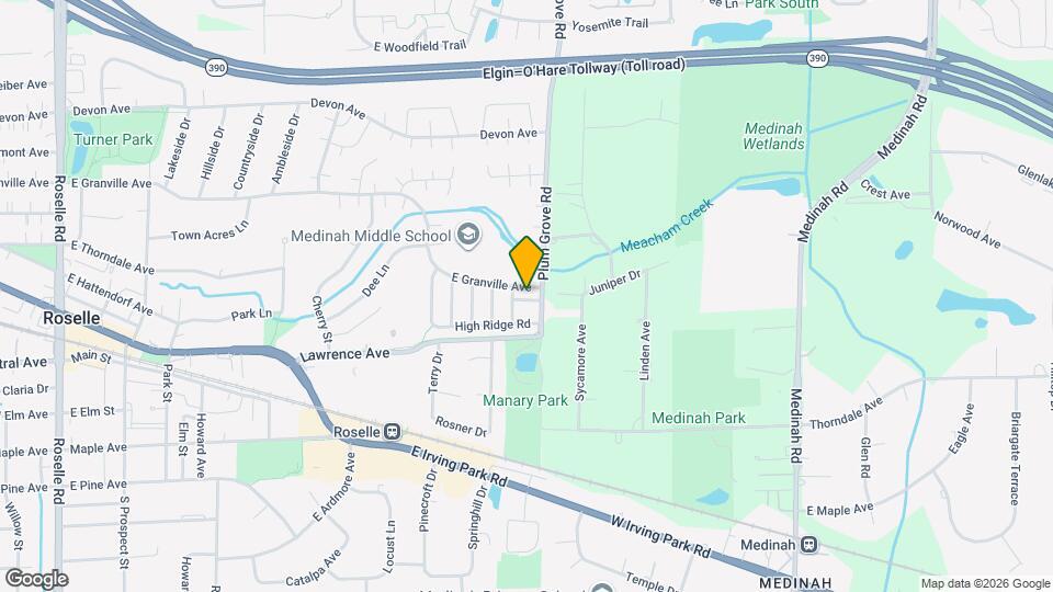 780 E Golfview Dr Map and Location Details