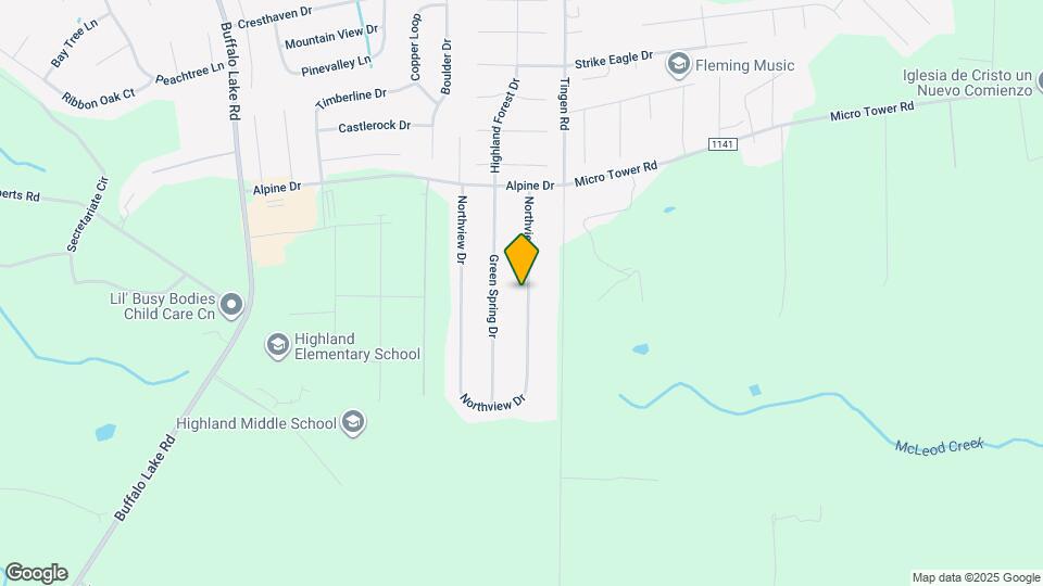228 Northview Dr Map and Location Details
