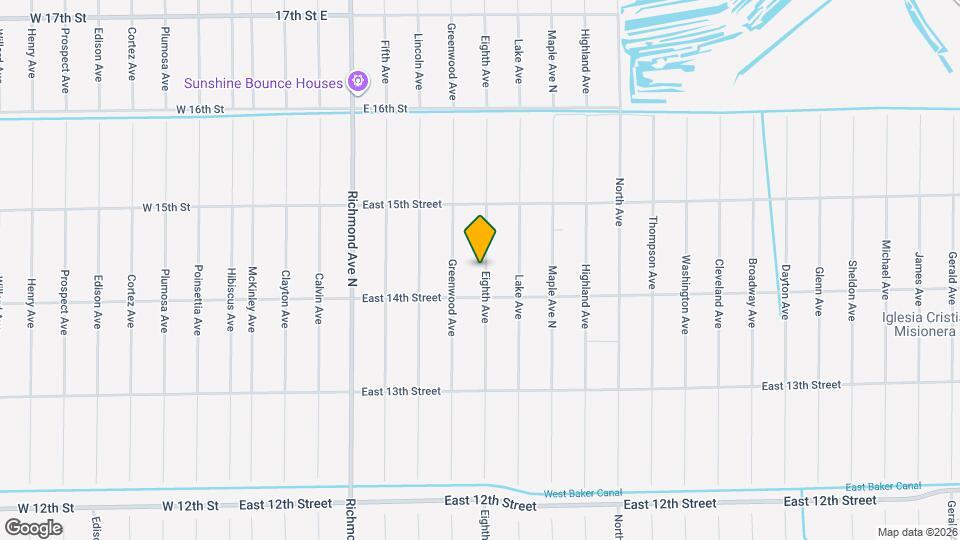 1407 Eighth Ave Map and Location Details