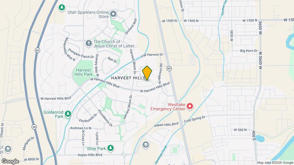 151 W Autumn Ln Map and Location Details