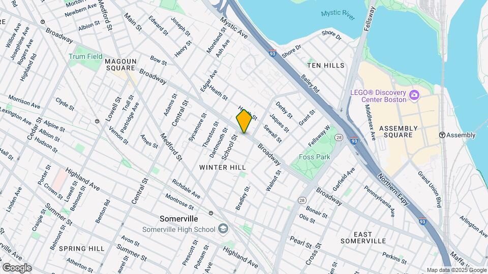 328 Broadway, Unit #1 Map and Location Details