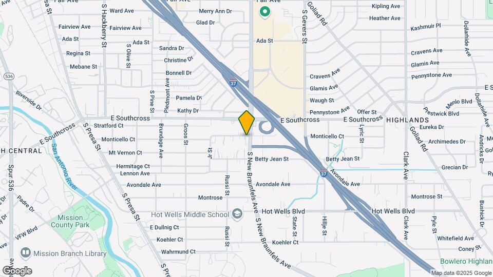 648 Monticello Ct Map and Location Details