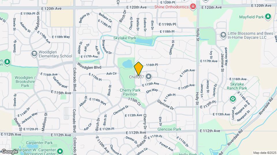 11565 Dahlia St Map and Location Details