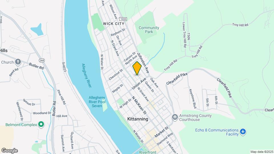 509 Woodward Ave, Unit 509 Map and Location Details