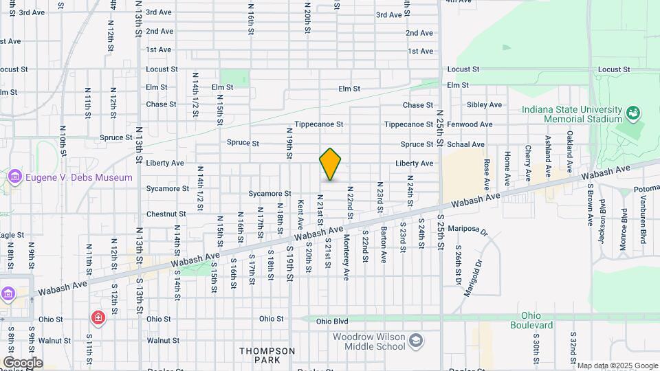 2117 Cleveland Ave Map and Location Details