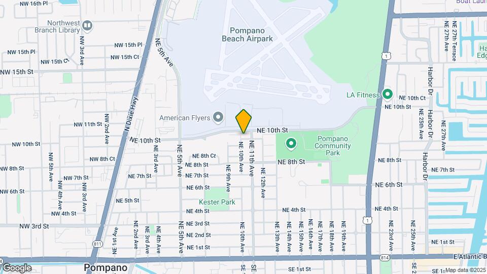 1007 NE 9th Ct Map and Location Details