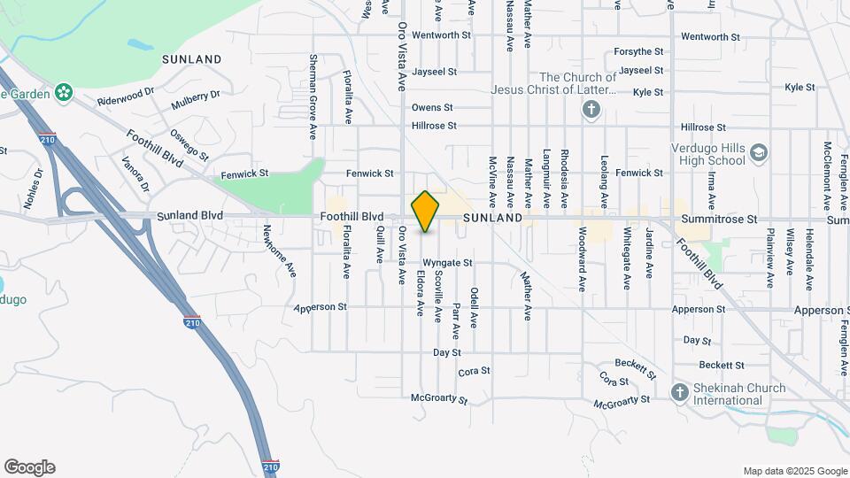 10430 Eldora Ave Map and Location Details