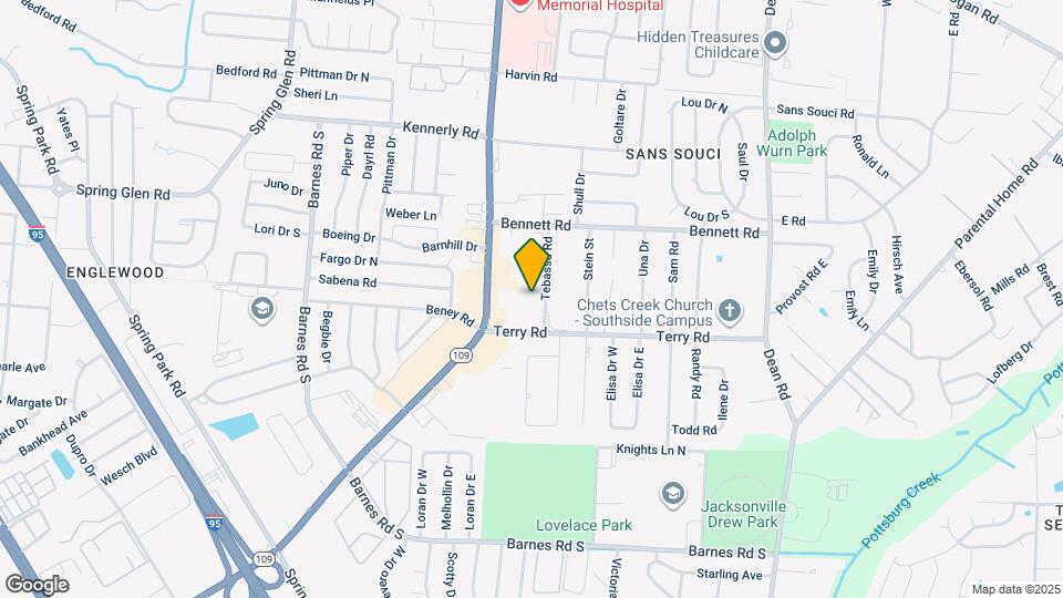 2530 Tebassa Rd Map and Location Details