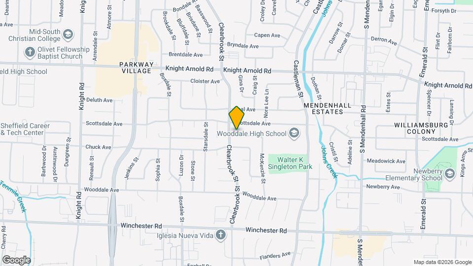 4996 Harrington Ave Map and Location Details