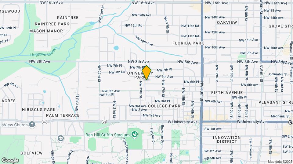 1822 NW 6th Ave Map and Location Details