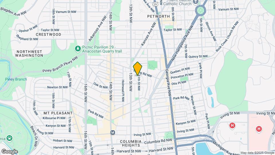 3624 11th St NW Map and Location Details
