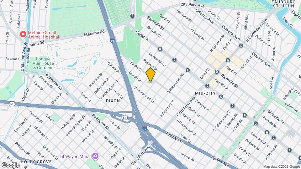 423 S Murat St Map and Location Details