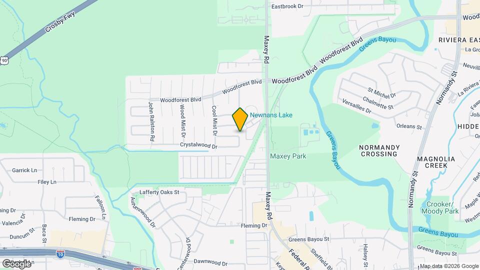 12223 Woodcliff Dr Map and Location Details